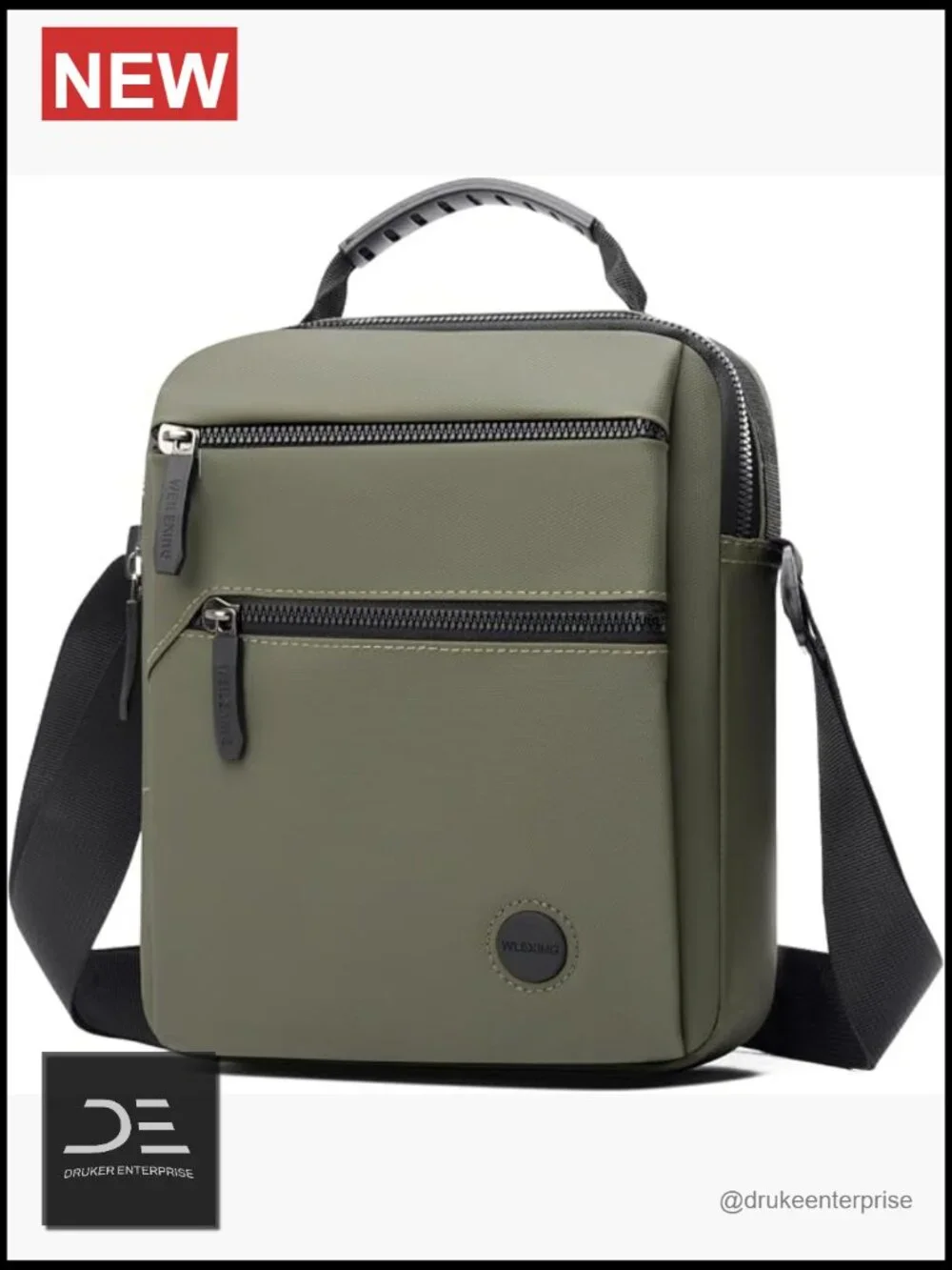Anti Theft Crossbody Sling Bag with Adjustable Strap Water Resistant